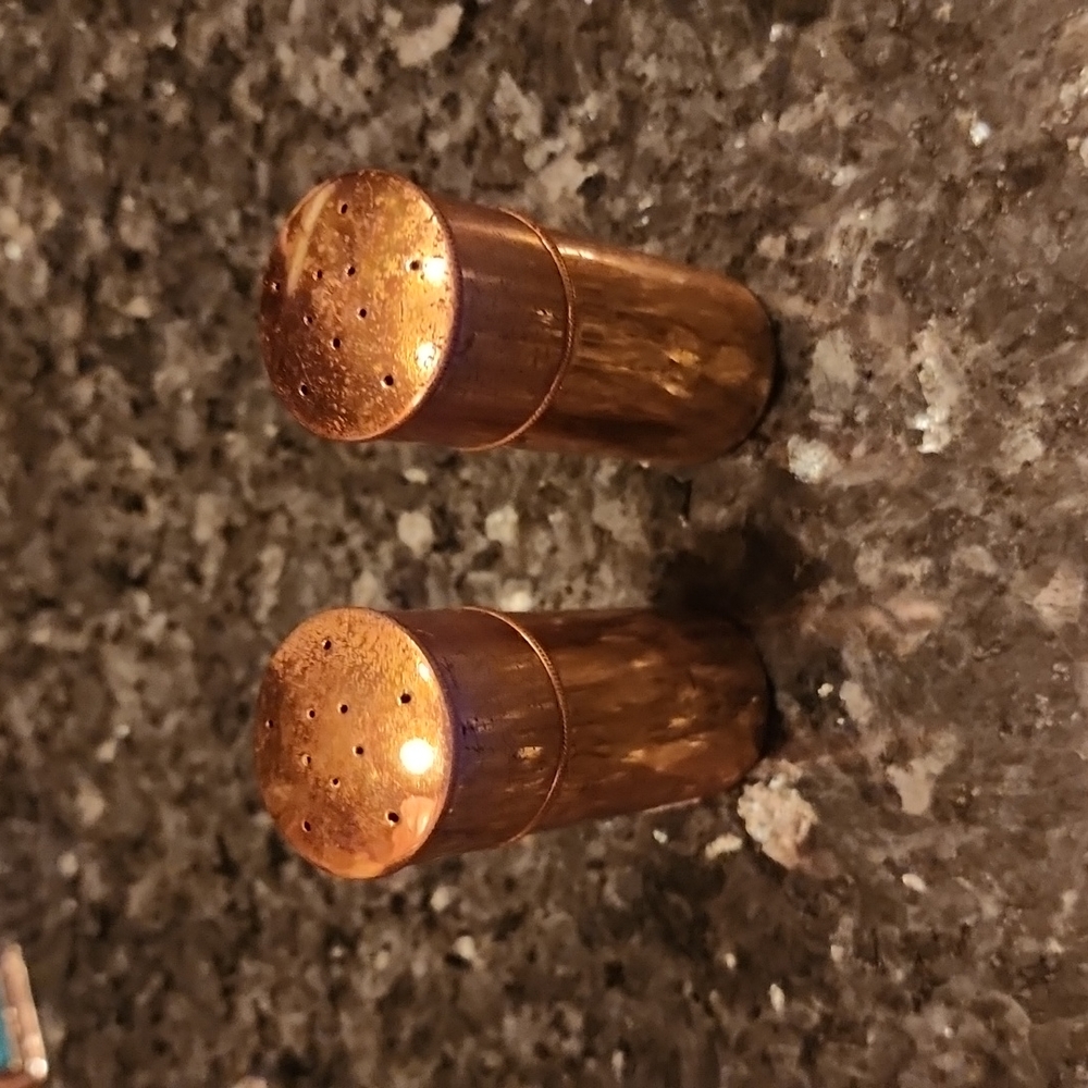 Vintage salt and pepper shakers